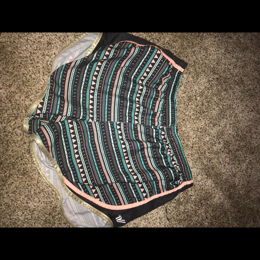Printed running shorts
